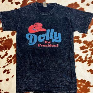 Vintage Dolly for President T-Shirt